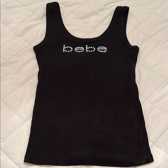 bebe Tops - Bebe Black Tank Top